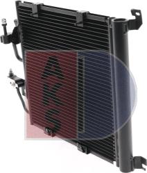 AKS Dasis 152017N - Condenser, air conditioning car-mod.net