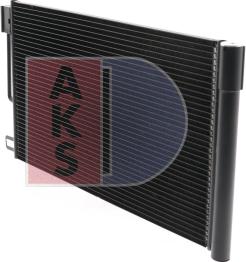 AKS Dasis 152031N - Condenser, air conditioning car-mod.net