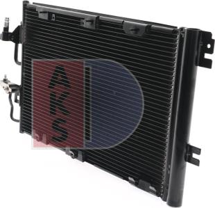 AKS Dasis 152027N - Condenser, air conditioning car-mod.net