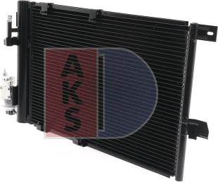 AKS Dasis 152150N - Condenser, air conditioning car-mod.net