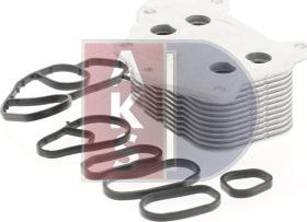 AKS Dasis 166007N - Oil Cooler, engine oil car-mod.net