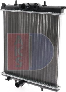 AKS Dasis 160097N - Radiator, engine cooling car-mod.net