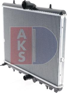 AKS Dasis 160045N - Radiator, engine cooling car-mod.net