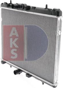 AKS Dasis 160108N - Radiator, engine cooling car-mod.net