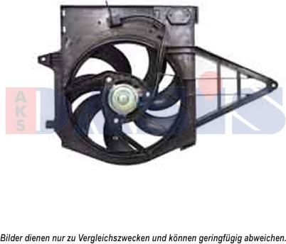AKS Dasis 168056N - Fan, radiator car-mod.net