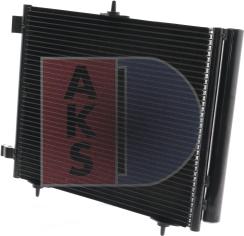AKS Dasis 162009N - Condenser, air conditioning car-mod.net