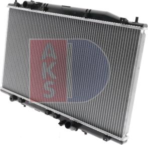 AKS Dasis 100065N - Radiator, engine cooling car-mod.net