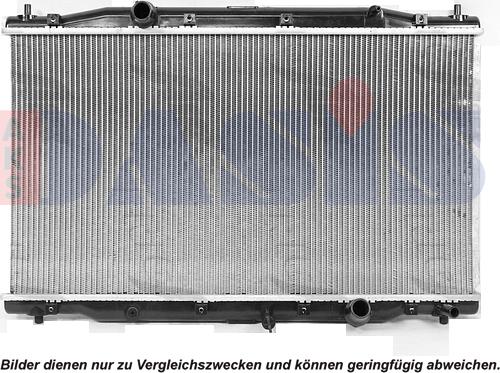 AKS Dasis 100084N - Radiator, engine cooling car-mod.net