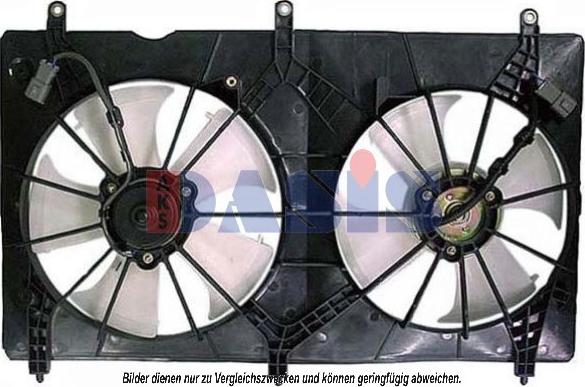 AKS Dasis 108006N - Fan, radiator car-mod.net