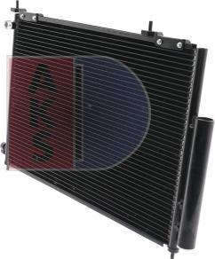 AKS Dasis 102031N - Condenser, air conditioning car-mod.net