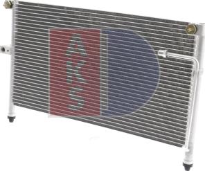 AKS Dasis 112140N - Condenser, air conditioning car-mod.net