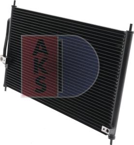 AKS Dasis 112370N - Condenser, air conditioning car-mod.net