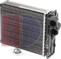 AKS Dasis 189002N - Heat Exchanger, interior heating car-mod.net