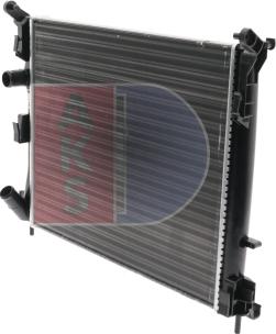 AKS Dasis 180058N - Radiator, engine cooling car-mod.net