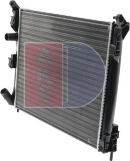 AKS Dasis 180012N - Radiator, engine cooling car-mod.net
