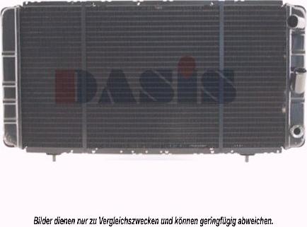 AKS Dasis 180330N - Radiator, engine cooling car-mod.net