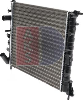 AKS Dasis 180200N - Radiator, engine cooling car-mod.net