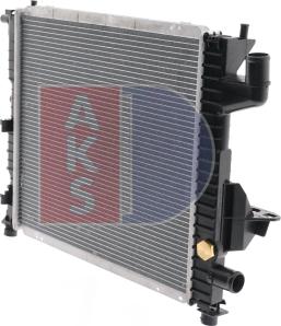 AKS Dasis 181390N - Radiator, engine cooling car-mod.net
