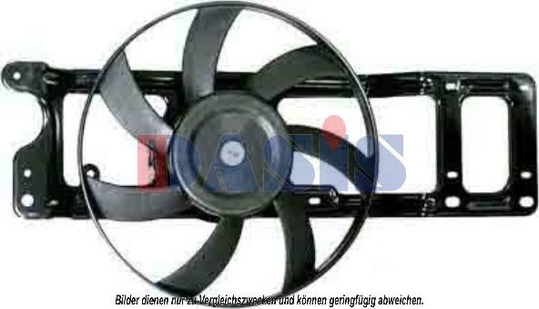 AKS Dasis 188036N - Fan, radiator car-mod.net