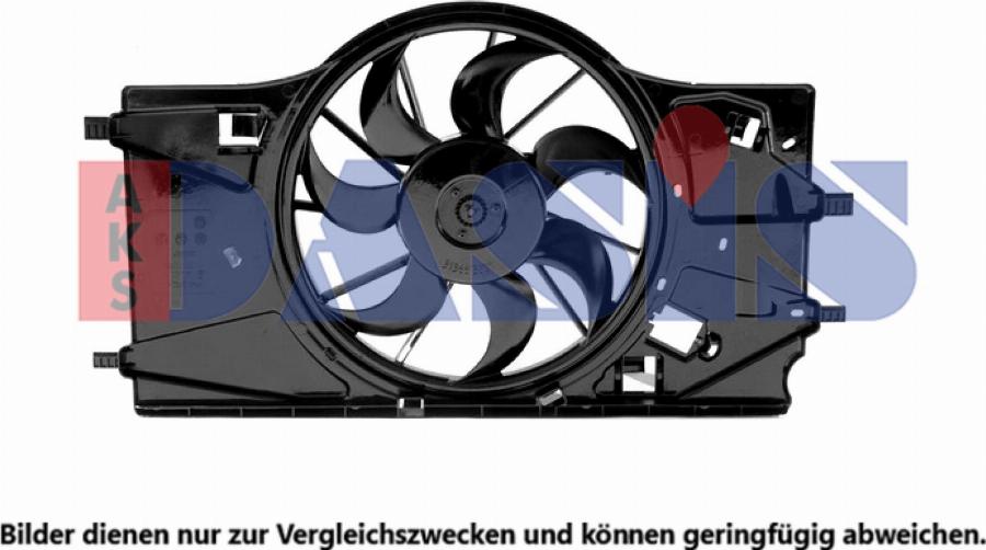 AKS Dasis 188133N - Fan, radiator car-mod.net