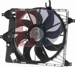 AKS Dasis 188210N - Fan, radiator car-mod.net