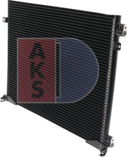 AKS Dasis 182045N - Condenser, air conditioning car-mod.net