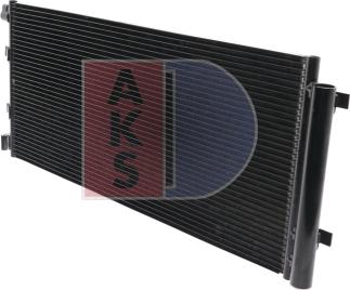 AKS Dasis 182048N - Condenser, air conditioning car-mod.net