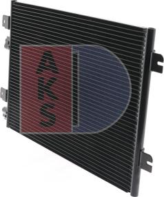 AKS Dasis 182019N - Condenser, air conditioning car-mod.net