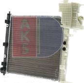AKS Dasis 134920N - Radiator, engine cooling car-mod.net