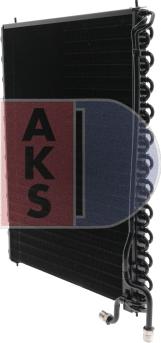 AKS Dasis 134130N - Condenser, air conditioning car-mod.net