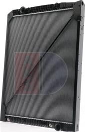 AKS Dasis 134300X - Radiator, engine cooling car-mod.net