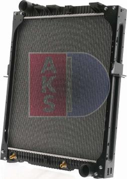 AKS Dasis 134270N - Radiator, engine cooling car-mod.net