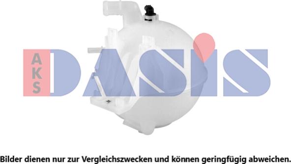 AKS Dasis 133005N - Expansion Tank, coolant car-mod.net