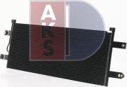 AKS Dasis 132013N - Condenser, air conditioning car-mod.net