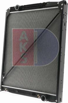 AKS Dasis 132080N - Radiator, engine cooling car-mod.net
