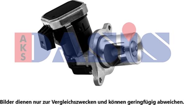 AKS Dasis 125023N - EGR Valve car-mod.net