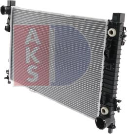 AKS Dasis 120079N - Radiator, engine cooling car-mod.net