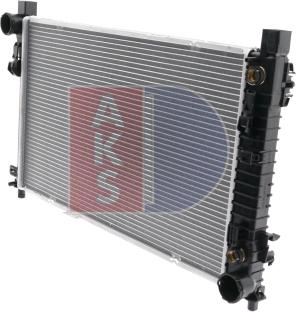 AKS Dasis 121400N - Radiator, engine cooling car-mod.net