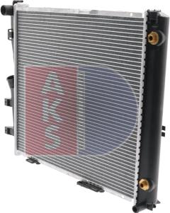 AKS Dasis 121650N - Radiator, engine cooling car-mod.net