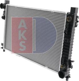 AKS Dasis 121890N - Radiator, engine cooling car-mod.net