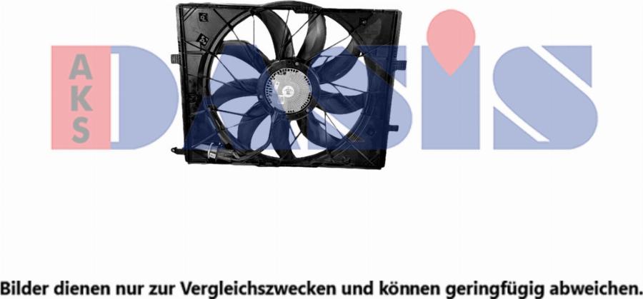 AKS Dasis 128094N - Fan, radiator car-mod.net
