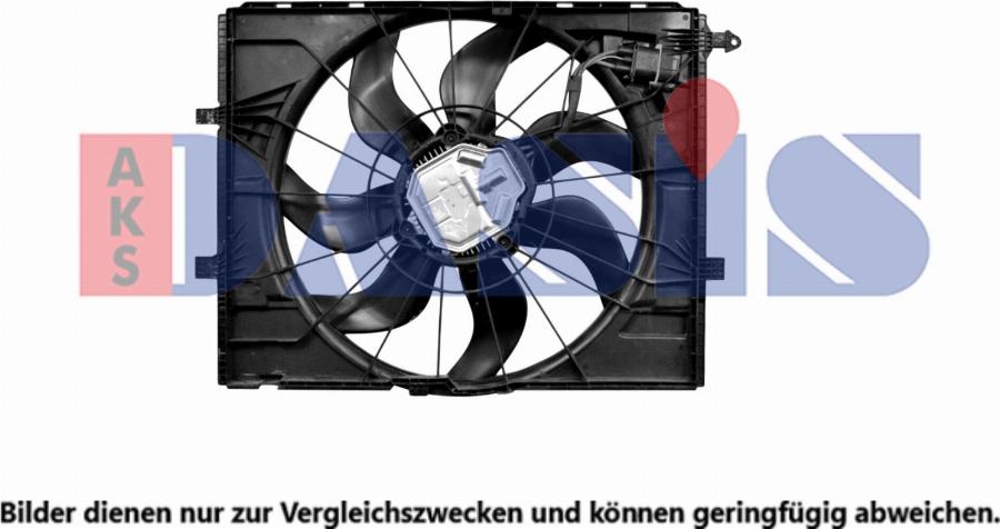 AKS Dasis 128091N - Fan Wheel, engine cooling car-mod.net
