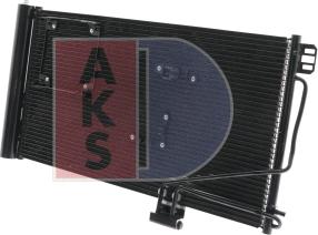 AKS Dasis 123520N - Condenser, air conditioning car-mod.net