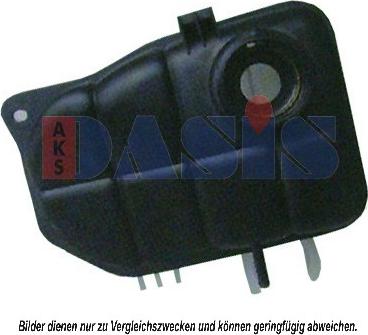 AKS Dasis 123015N - Expansion Tank, coolant car-mod.net