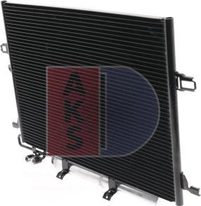AKS Dasis 122007N - Condenser, air conditioning car-mod.net