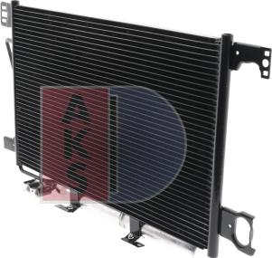 AKS Dasis 122019N - Condenser, air conditioning car-mod.net