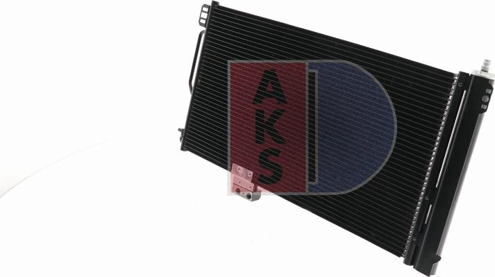 AKS Dasis 122012N - Condenser, air conditioning car-mod.net