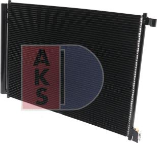 AKS Dasis 122039N - Condenser, air conditioning car-mod.net