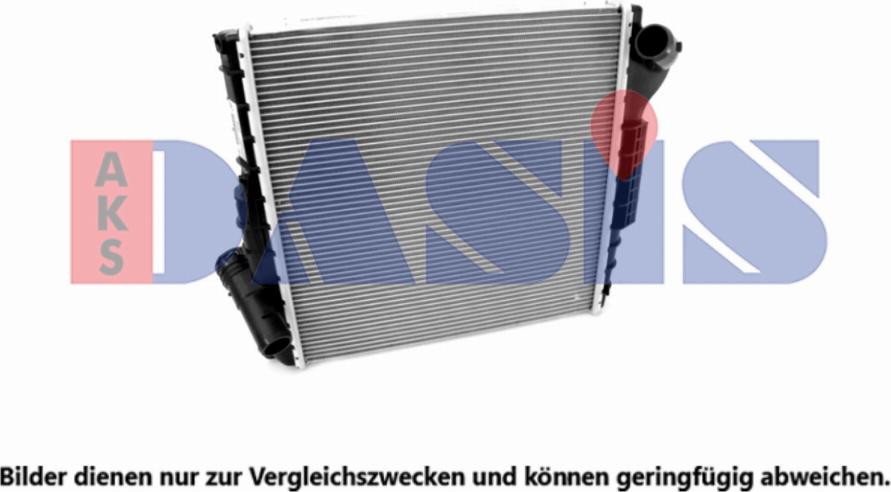 AKS Dasis 170015N - Radiator, engine cooling car-mod.net