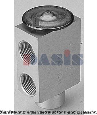 AKS Dasis 840430N - Expansion Valve, air conditioning car-mod.net